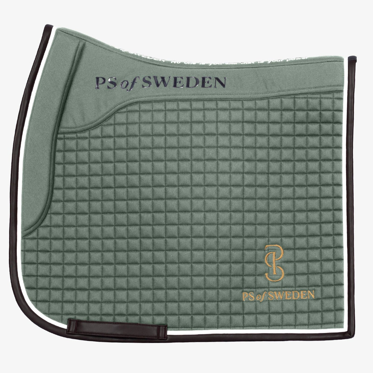 스웨덴 거북이 녹색 엘리트 가장자리 드라이브 안장 패드의 PS