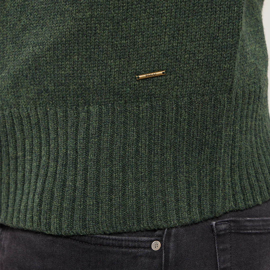 Toggi Men's Elwick Cardigan #colour_olive