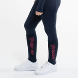 EQUIDRY Waterproof Socks #colour_navy-raspberry