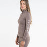 EQUIDRY Women's Water Repellent Base Layer #colour_mocha