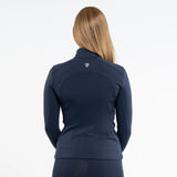 EQUIDRY Women's Water Repellent Base Layer #colour_navy-pale-pink