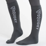 EQUIDRY Waterproof Socks #colour_grey-white