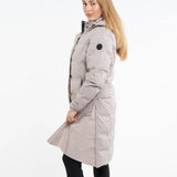EQUIDRY Thora Waterproof Riding Puffer #colour_sand