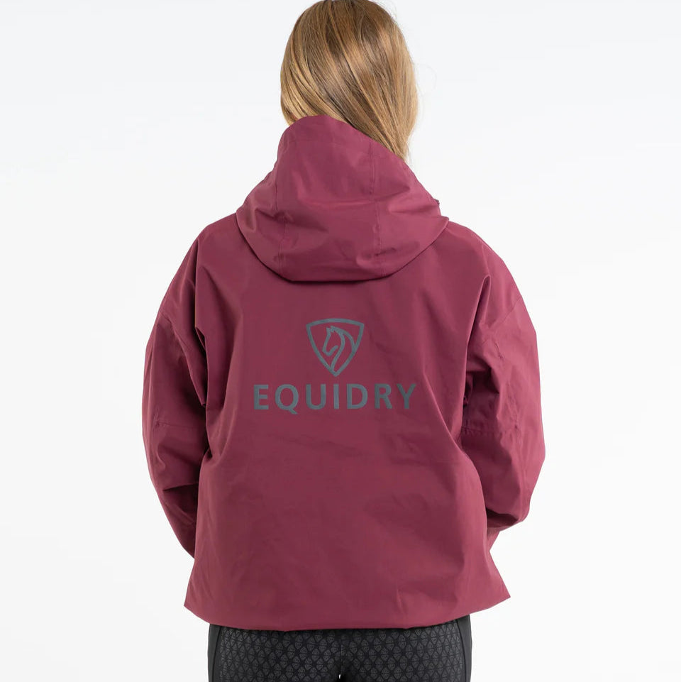 EQUIDRY Women's Storm Smock #colour_burgundy