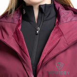 EQUIDRY Women's Storm Smock #colour_burgundy