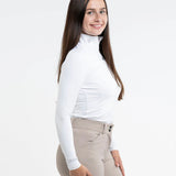 EQUIDRY Women's Water Repellent Base Layer #colour_white-grey