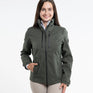 EQUIDRY Women's Varsha Jacket #colour_black-forest-green