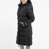 EQUIDRY Thora Waterproof Riding Puffer #colour_black