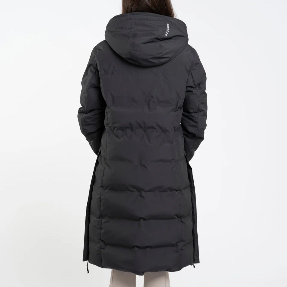 EQUIDRY Thora Waterproof Riding Puffer #colour_black
