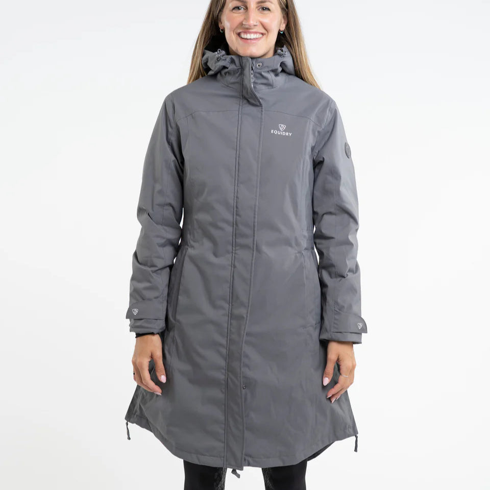 EQUIDRY Women's Bronte Riding Coat #colour_grey