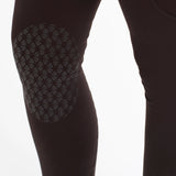 EQUIDRY Women's Water Repellent Leggings #colour_brown-white