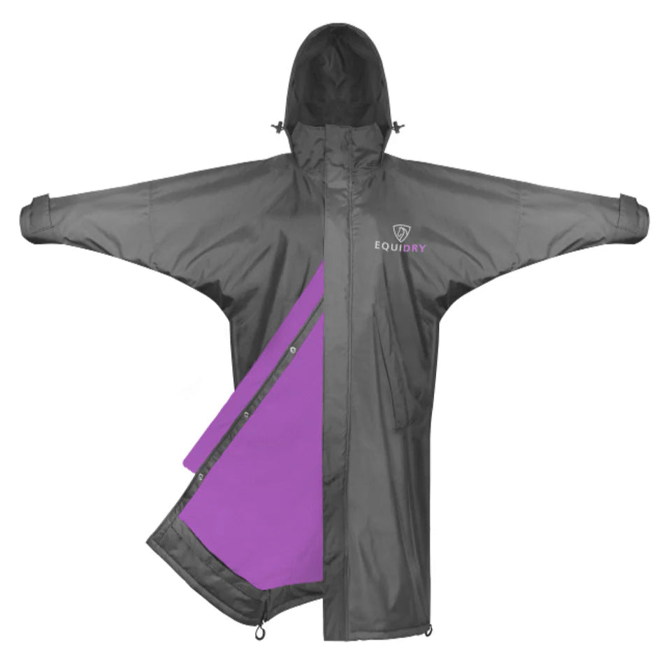 EQUIDRY Women's Mesh Lined Evolution #colour_grey-lilac