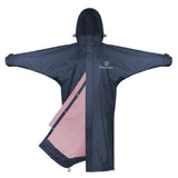 EQUIDRY Women's Mesh Lined Evolution #colour_navy-pale-pink