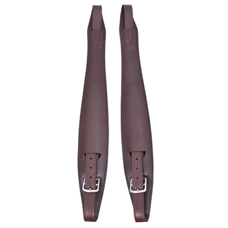 Equipe Jump Fender Stirrup Leathers (ST14) #colour_brown