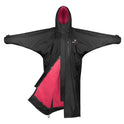 EQUIDRY Children's Thick Fleece Evolution #colour_black-peacock-pink