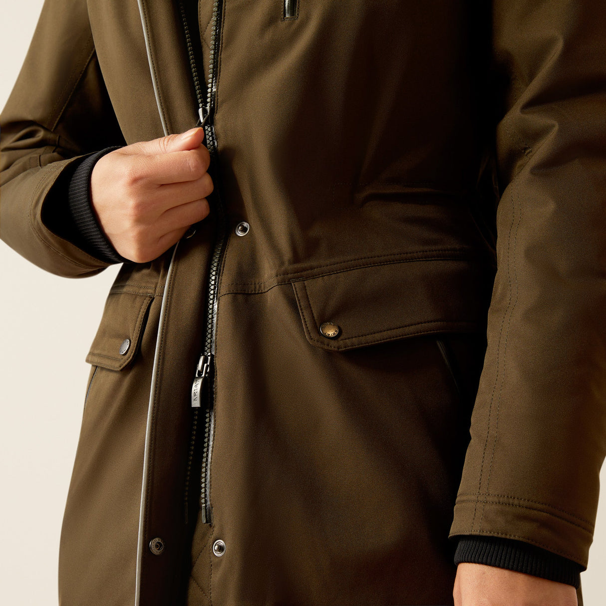 Ariat Women's Tempest Ins H2O Parka #colour_green