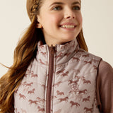 Ariat Youth Bella Insulated Reversible Vest #colour_multi