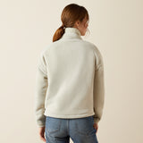 Ariat Women's Lafayette Ful Zip Sweatshirt #colour_pelican