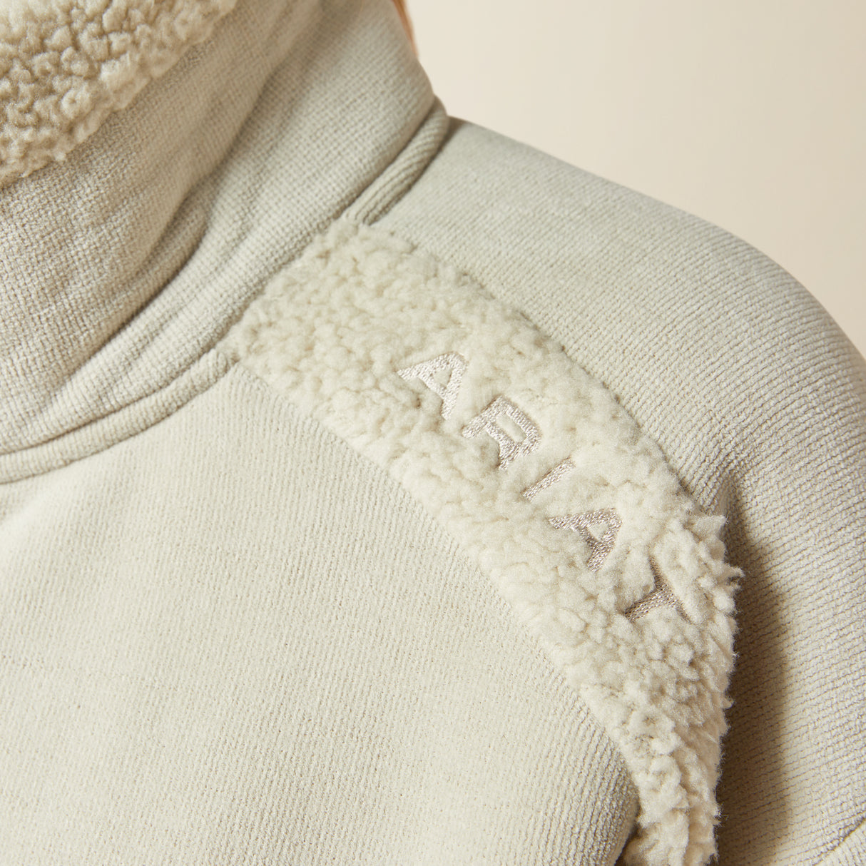 Ariat Women's Lafayette Ful Zip Sweatshirt #colour_pelican