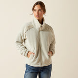 Ariat Women's Lafayette Ful Zip Sweatshirt #colour_pelican