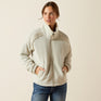 Ariat Women's Lafayette Ful Zip Sweatshirt #colour_pelican