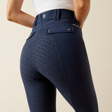 Ariat Women's Tri Factor Frost 2.0 Full Seat Breeches #colour_navy
