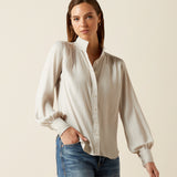 Ariat Women's Kildwick Blouse #colour_moonstruck
