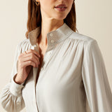 Ariat Women's Kildwick Blouse #colour_moonstruck