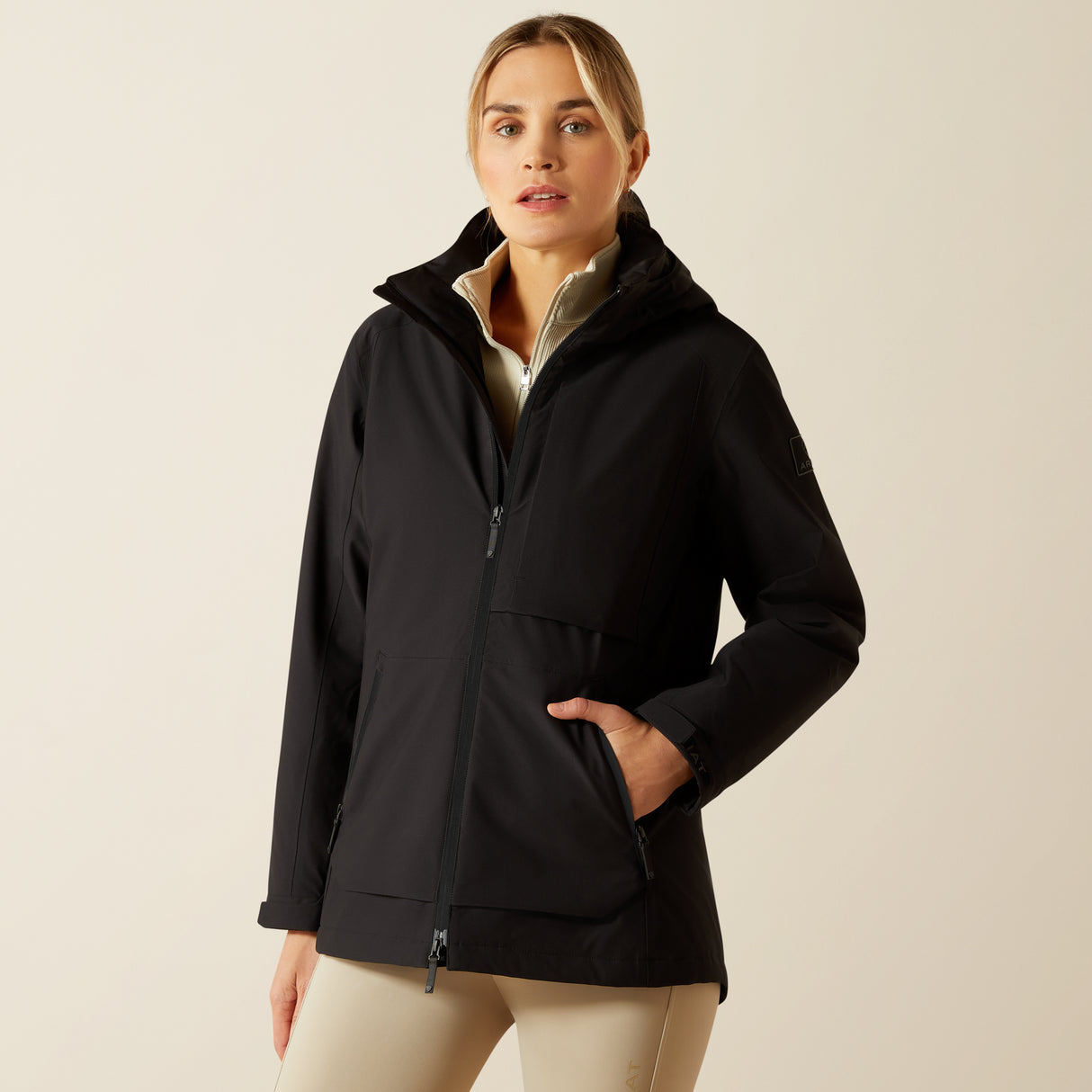 Ariat Women's Outer Banks Waterproof Jacket #colour_black