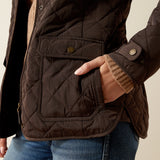 Ariat Women's Woodside Jacket - Coffee Bean #colour_coffee-bean