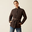 Ariat Women's Woodside Jacket - Coffee Bean #colour_coffee-bean