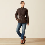 Ariat Women's Woodside Jacket - Coffee Bean #colour_coffee-bean