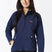 Firefoot Ladies Half Zip Sport Top #colour_navy-orange