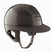 Freejump Voronoi Carbon Black Full Protection Wide Visor Riding Hat #colour_black-matte