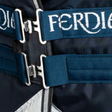 Ferdia Equine High King 200g 840D Navy Plain Weave Turnout Rug Plus ++