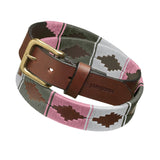 Pampeano Leather Polo Belt - Frambuesa #colour_frambuesa