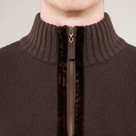 Toggi Men's Fraser Sweater #colour_chocolate