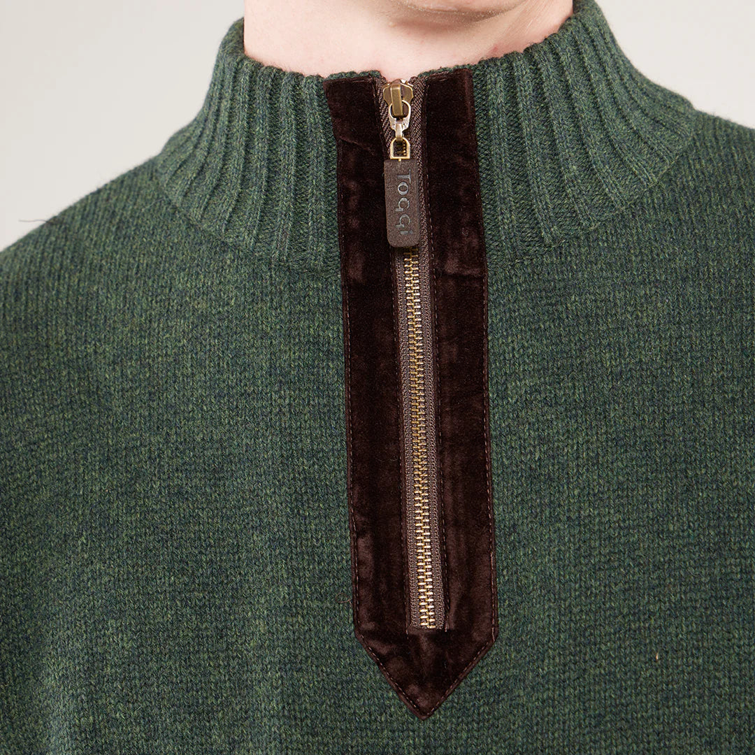 Toggi Men's Fraser Sweater #colour_olive