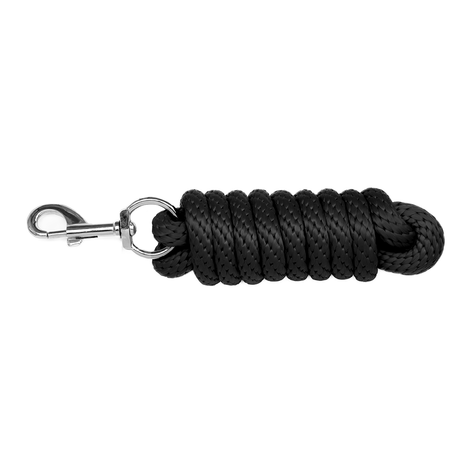 GS Equestrian & Country Lightweight Lead Rope #colour_black
