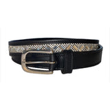 Toggi Glimmer Womens Belt #colour_black-rose-gold