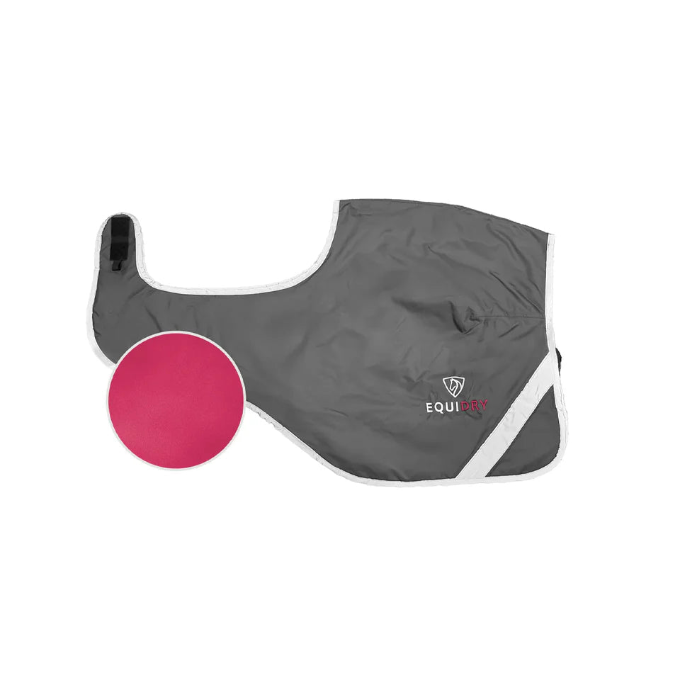 EQUIDRY Exercise Sheet Lite #colour_grey-peacock-pink