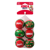 Kong Holiday Squeakair Balls 6