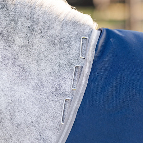 Horseware Ireland Amigo 1200D Pony 0g Turnout Rug #colour_navy-titanium-grey-silver