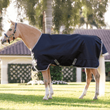 Horseware Ireland Amigo 1200D Pony 0g Turnout Rug #colour_black-titanium-grey-silver