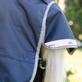 Horseware Ireland Amigo 1200D Pony 0g Turnout Rug #colour_navy-titanium-grey-silver