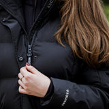 EQUIDRY Thora Waterproof Riding Puffer #colour_black