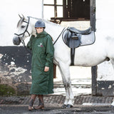 EQUIDRY Women's Mesh Lined Evolution #colour_black-forest-green-peacock-pink