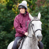 EQUIDRY Women's Thin Fleece Shortie #colour_plum