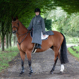 EQUIDRY Women's Thin Fleece Reflective Evolution #colour_grey-penelope-pink