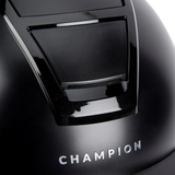 Champion Insight Oval Standard Peak Riding Hat #colour_matt-black